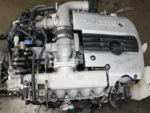 JDM 1998-2002 Nissan Skyline R34 GTT 2.5L Turbo AWD Motor & Transmission 6 Cyl Engine - Image 9