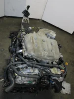 JDM 2005-2006 Infiniti G35 Motor 6 Speed Manual Transmission VQ35DE Rev Up 3.5L 6 Cyl Engine - Image 3
