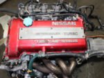 JDM 1990-1994 Nissan Silvia S13 Red Top Motor 5 speed SR20DET 2.0L 4 Cyl Engine