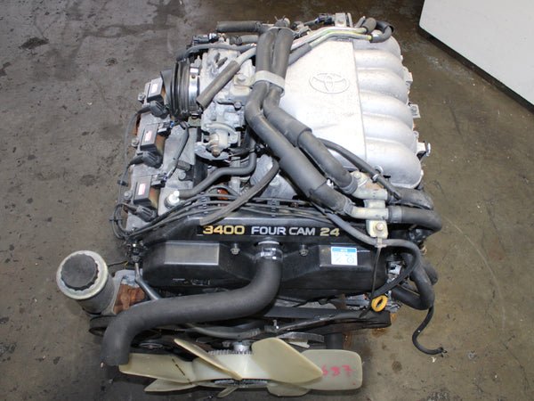 jdm-1996-2004-toyota-4runner-t100-tacoma-34l-motor-v6-5vz-dohc-6-cyl-engine.jpg JDM 1996-2004 Toyota 4Runner T100 Tacoma 3.4L Motor V6 5VZ DOHC 6-Cyl Engine - Image 1
