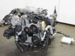 JDM 1996-1998 Mazda RX7 FD Motor 5 Speed 13B-RX7-2GEN 1.3L 4 Cyl Engine - Image 9